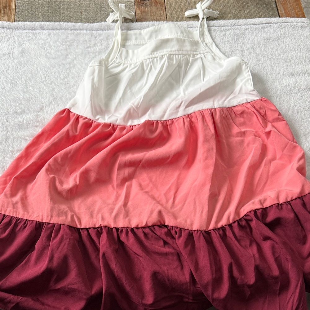 Colorblock Sundress with Bow Straps